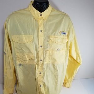 Columbia PFG Mens L Long Sleeve Vented Shirt